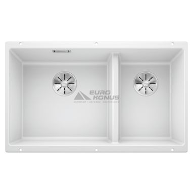 BLANCO Мойка под столешницу для кухни SUBLINE 430/270-U без крыла белый (523155)
